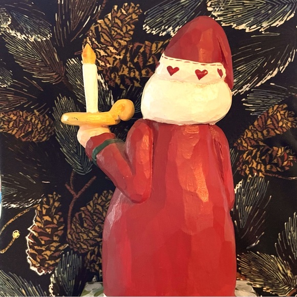 Vintage Eddie Walker Old World Santa 'Cats and Candle' - Picture 3 of 9
